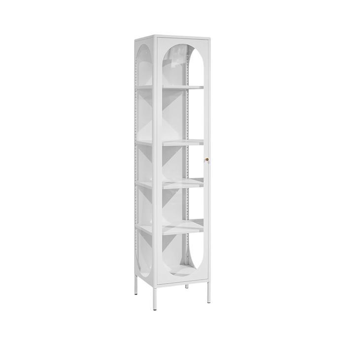 Informa Jeno Lemari Pintu Kaca Lemari Kabinet Serbaguna Cabinet Penyimpanan Indoor Furniture Rumah