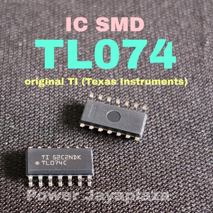 IC SMD TL074 TL 074 Quad J-FET Low noise original TI Texas Instruments