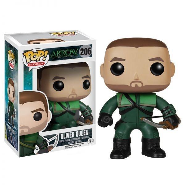 HOT SALE FUNKO POP TV ARROW NO 206 OLIVER GREEN TERMURAH