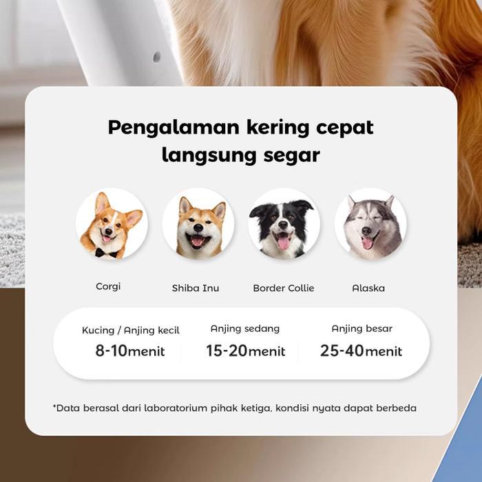 PET BLOWER PET DRYER KUCING BLOWER ANJING DRYER BLOWER PERAWATAN RAMBUT ION NEGATIF PET GROOMING