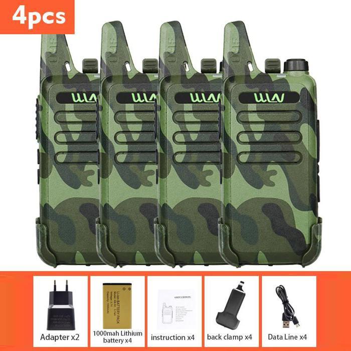Ada Stok HT WLN UHF Handy Talky TWO WAY RADIO BLACK - Walkie Talkie C1, Kuat dan Tahan Lama,