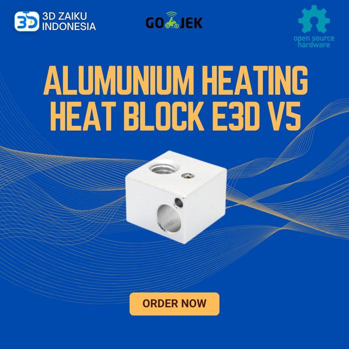REPRAP 3D PRINTER ALUMUNIUM HEATING HEAT BLOCK E3D V5