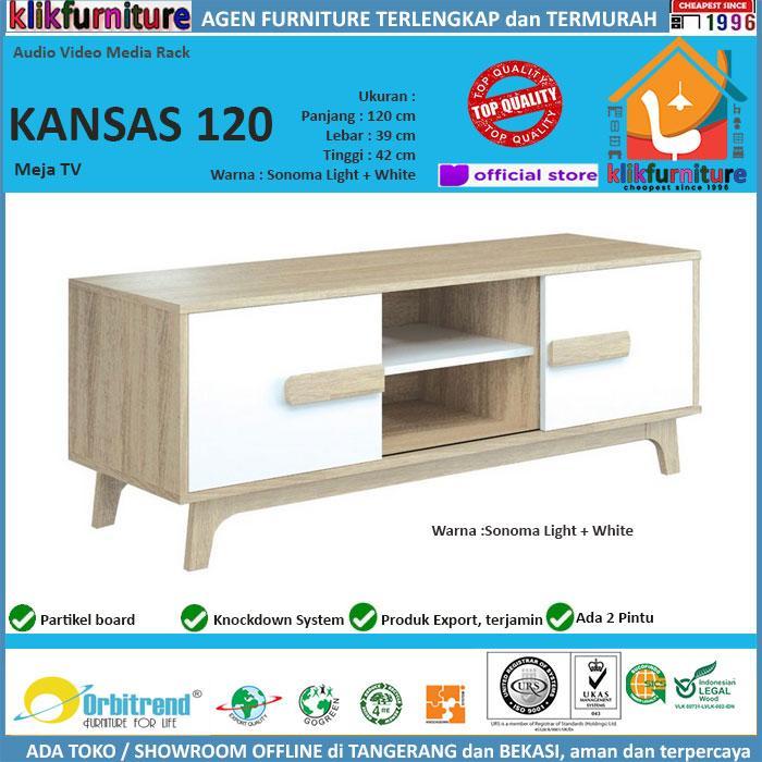 Meja Tv Minimalis Buffet Tv Kansas 120 Orbitrend