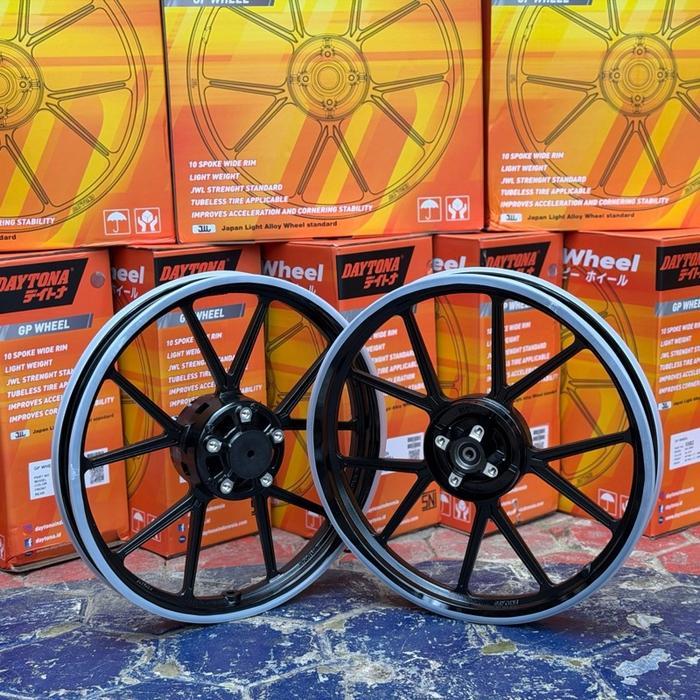 vleg DAYTONA original GPWHEEL gp wheel jupiter fizr mxking single double disk - Mxking 160/160-17