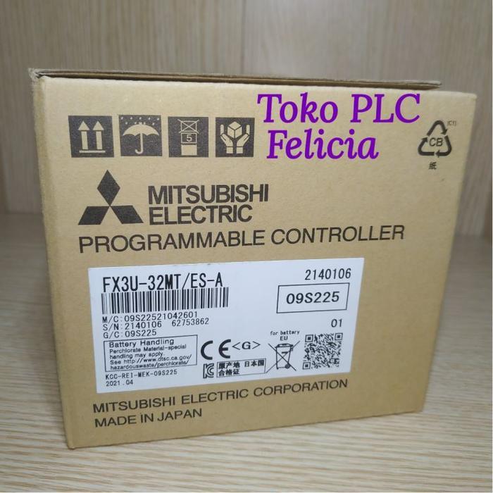 Mitsubishi Plc Fx3U-32Mt / Es-A Fx3U-32Mt/Es-A Fx3U Series Fx3U-32Mt Plc Fx3U