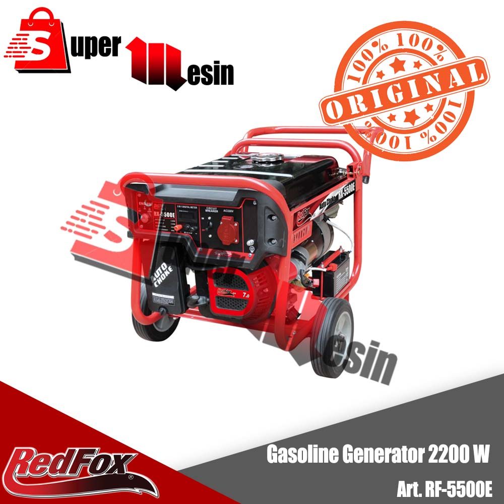 GASOLINE GENERATOR / MESIN GENSET 2200 WATT ''RX-5500E''