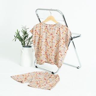 Premium Piyama Set Anak Cewek Rayon Setelan Baju Tidur Oneset Setcel Celana Pendek Bayi Perempuan