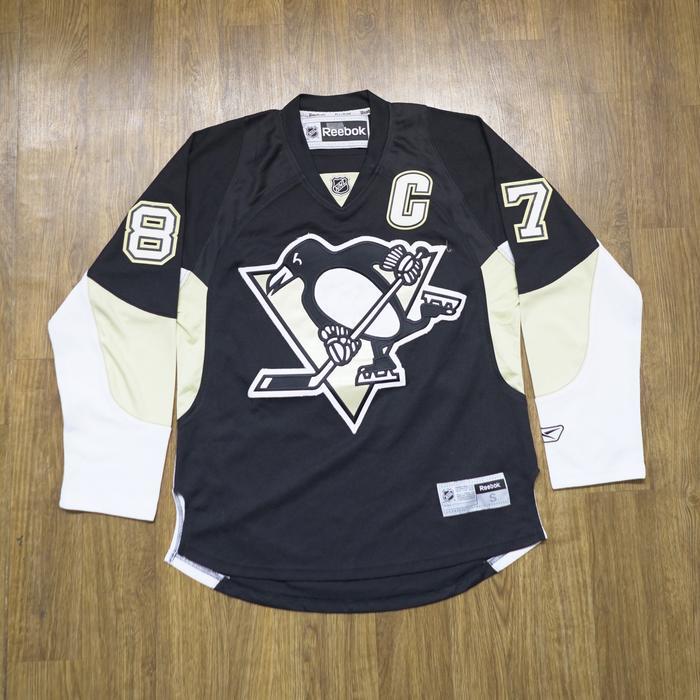 Jersey Hockey NHL Reebok Original Pittsburgh Penguins Black