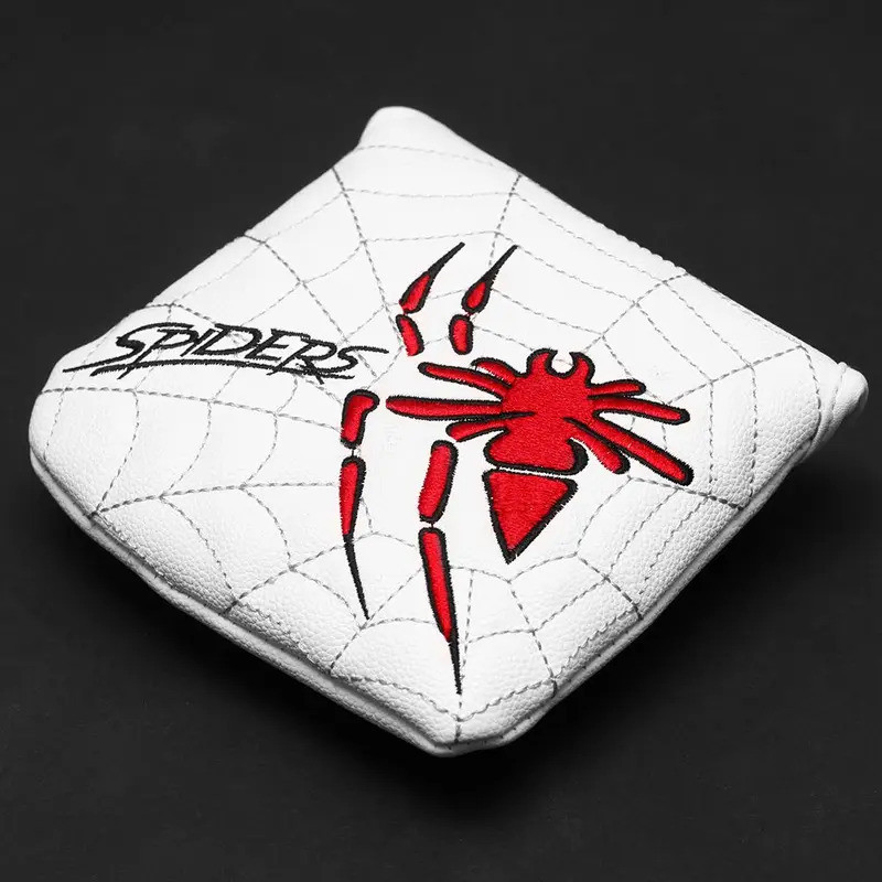 Spider Premium Leather Golf Headcover Large Mallet Putter Covers for MySpider X ,Spider X Putter