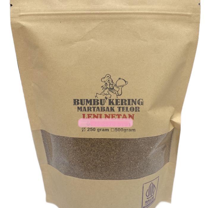 ASLI BUMBU KERING MARTABAK TELOR PREMIUM / BUMBU KERING RENDANG DAGING 250 GRAM Rempah Masakan