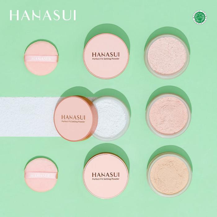 bedak powder hanasui