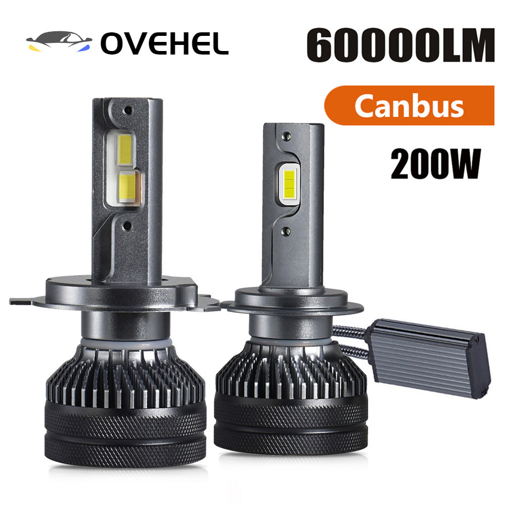 H7 H4 Long Life Series 60000LM 200W Double Copper Tube Led HB3 H11
