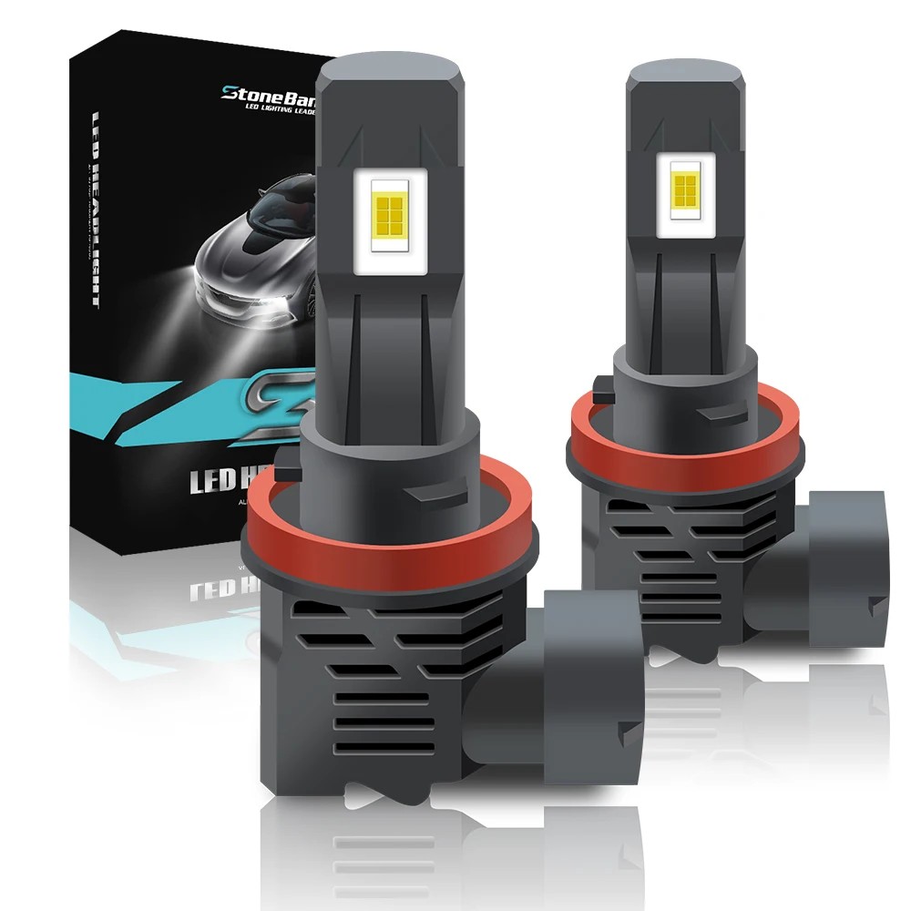 H8 H9 H11 LED Headlights Bulbs Conversion Kit 6pcs 3570 45mil LED