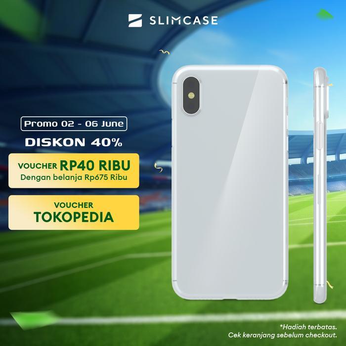 Casing Untuk Iphone X Series Slimcase Classic 1 - Ultra-Thin 0.38 Mm, Transparan & Tidak Menguning