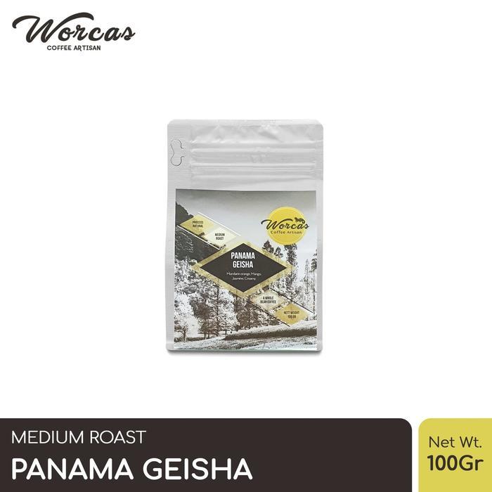 Worcas Arabica Panama Geisha "Natural" 100Gr - Medium Roasted Coffee