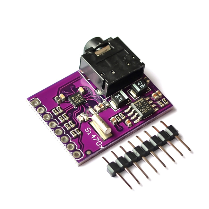 Si4703 FM RDS RBDS Tuner Breakout Board Digital Radio Broadcast Data Processing Module For Arduino