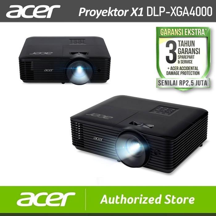 ACER Proyektor X1 DLP XGA 4000 Lumens Projector Proyektor