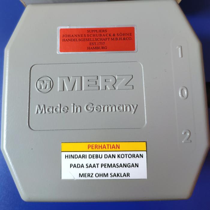 cos / change over switch / ohm saklar MERZ 3P 3 Pole Merz 25A 25 A
