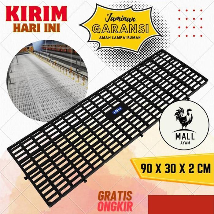 Palet Plastik Alas Kandang Ayam Bebek Unggas 90x30 cm