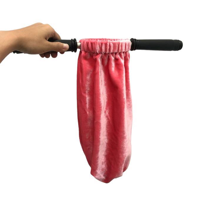 Kantong Persembahan Polos Bludru / Kantong Kolekte Gethsemane Kantong Perjamuan Kudus Kain - Pink