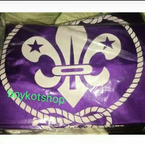 bendera Pramuka wosm 20 biji 120x80cm - 80x120cm