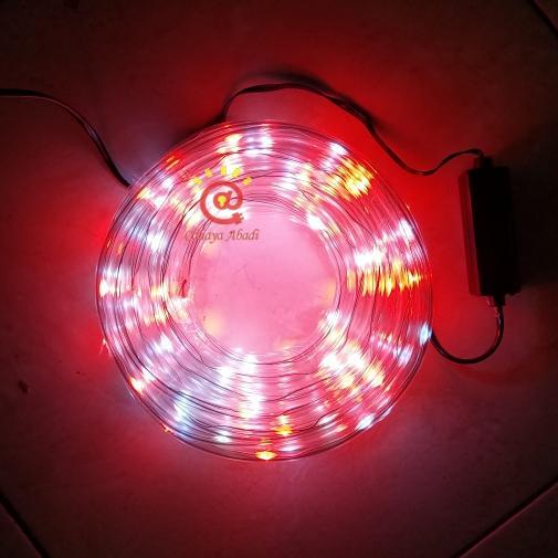 Lampu Strip Led Selang Bulat 220V Merah Putih Kemerdekaan Pasti Promo