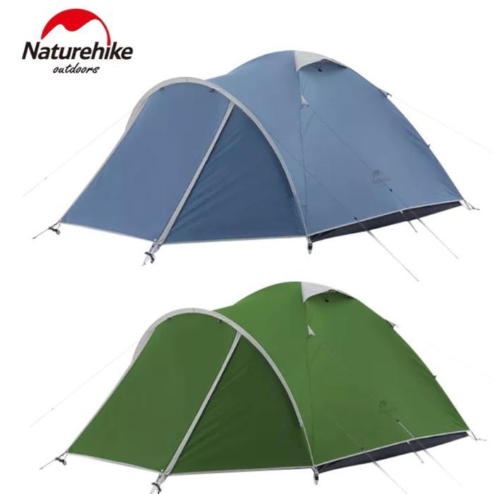 Tenda Naturehike Nh21Zp015 3P Tent P-Plus Tenda Camping 3 Orang