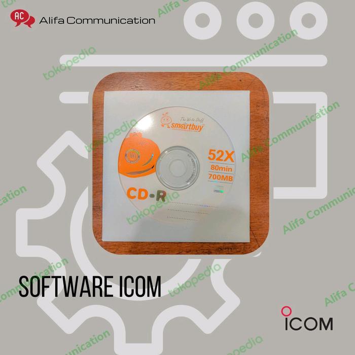 Ada Stok Software Icom IC-F6123D F5120D F3100D