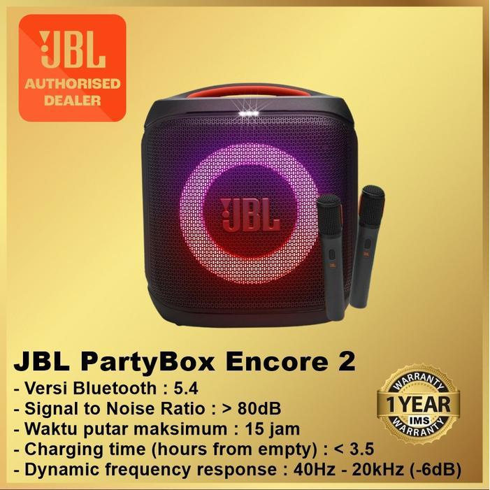 JBL PartyBox Encore 2 Portable Party Speaker with Powerful Sound Party Box Encore2