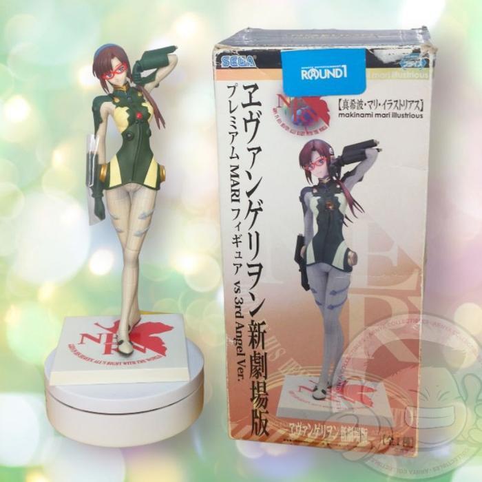 Action Figure Mainan Sega Evangelion 2.0 Makinami Mari Illustrious