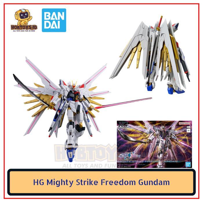 HG Mighty Strike Freedom Gundam Bandai Original