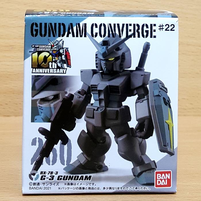Ready FW GUNDAM CONVERGE #22 [MSV] #260 RX-78-3 G3 Gundam G-3