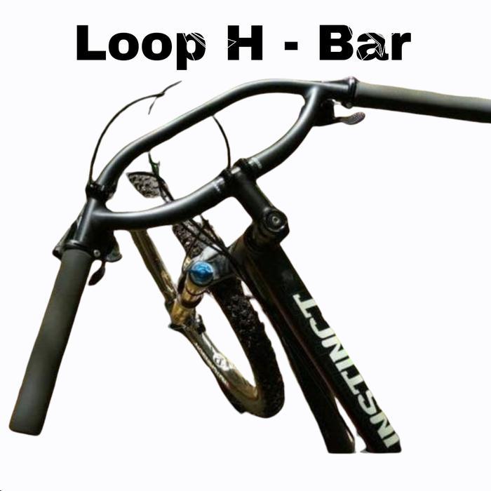 ORIGINAL STANG SEPEDA HANDLEBAR MOLOKO JONES LOOP BAR SEPEDA MTB TOURING FEDERA READY STOCK