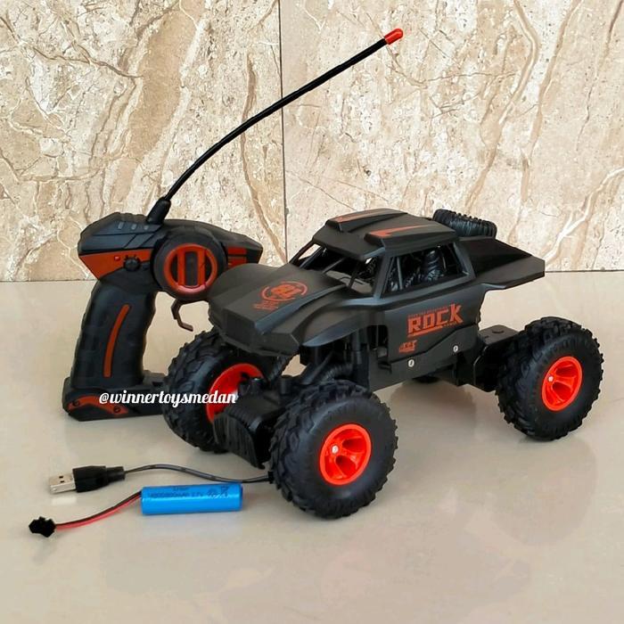 KIDS FRIEND Mainan Mobil Rc Climbing Car Cross Country 4x4 / Off-road Rc Car / Mobil Jeep Remote