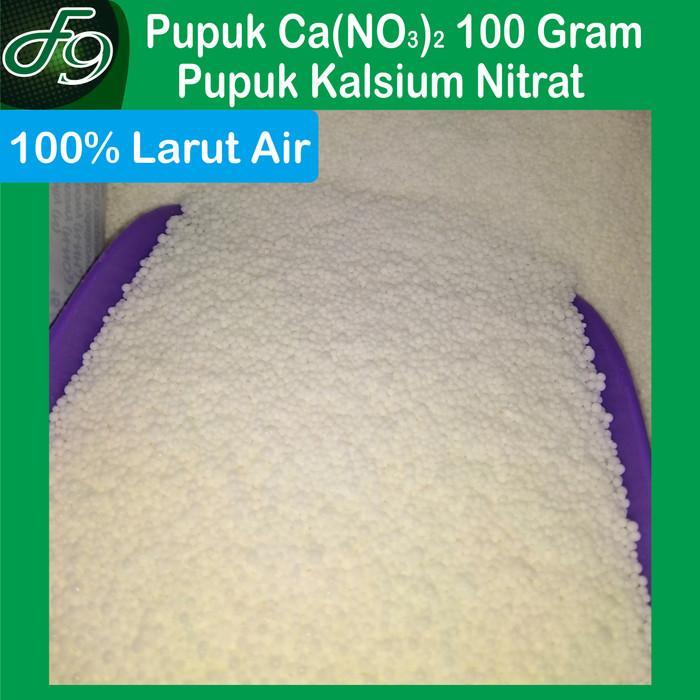 Pupuk Kalsium Nitrat 100 Gram, Ca(NO3)2 Hidroponik Grade, repack