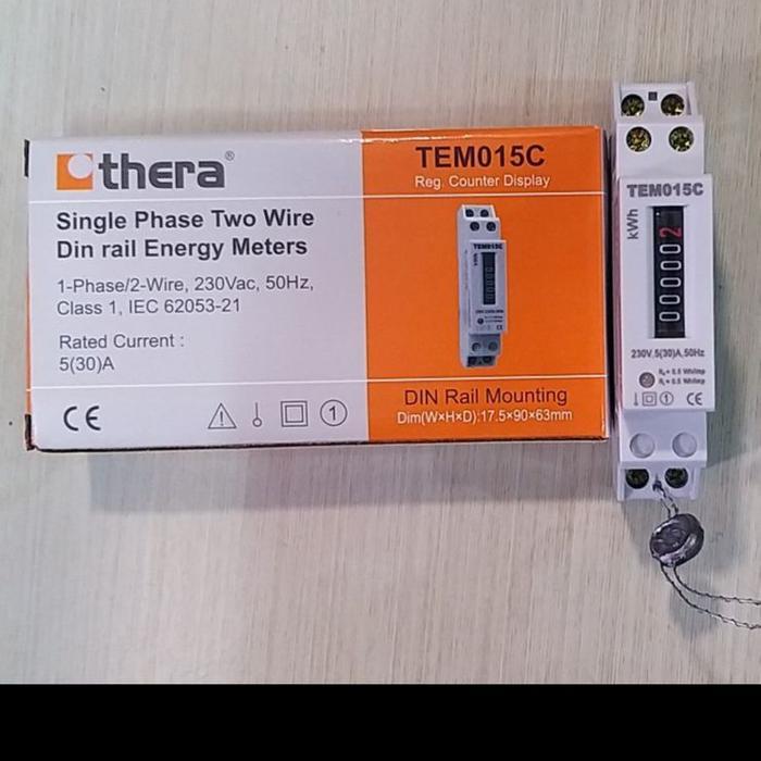 Kwh Meter Analog Tem015C4240 / Tem015-C4240 Merk Thera