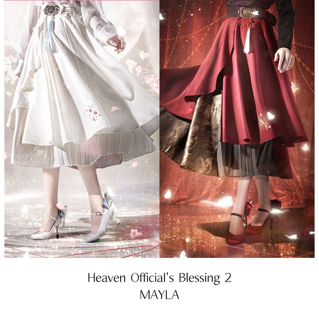 [PO] Rok Mayla Heaven Official's Blessing 2 ICONIQUE SKIRT Karakter POTJ [WAJIB TANYAKAN STOCK SEBEL