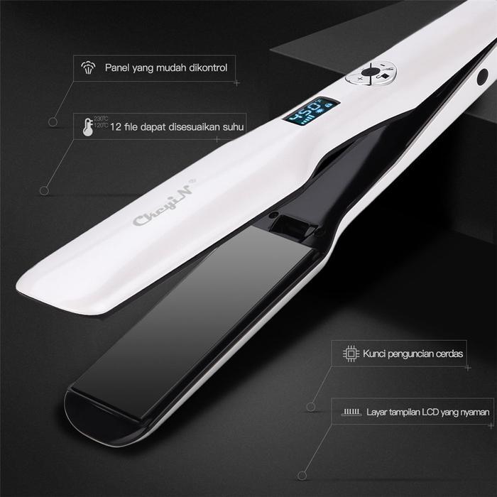 NEW PRODUCT CKEYIN DENGAN LAYAR LCD PENGUNCI CERDAS PTC CATOKAN RAMBUT CATOKAN / PENGERITING RAMBUT