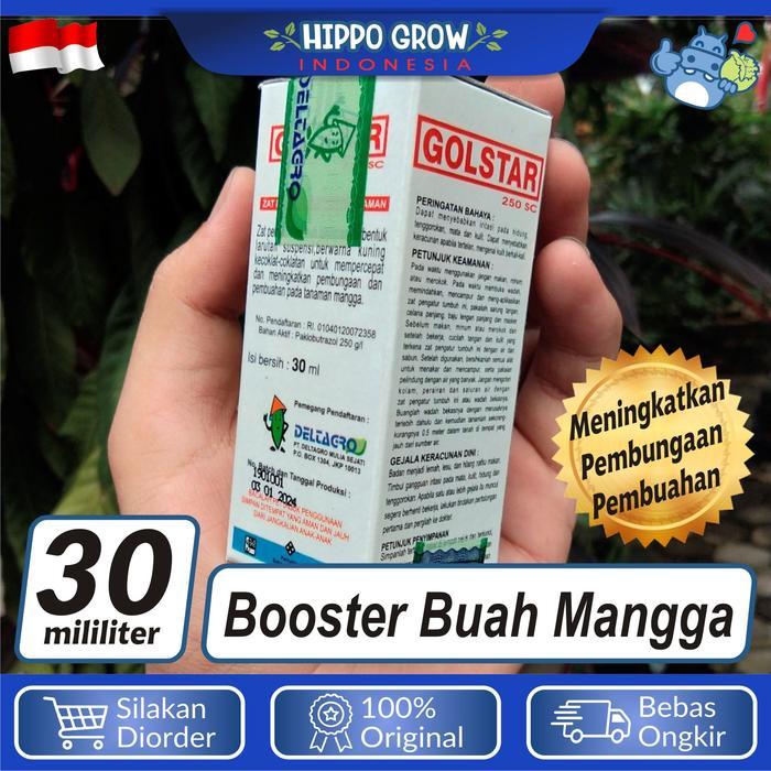 BISA COD Pupuk ZPT Golstar isi 30ml - Hormon Booster Pemacu Buah Bunga di Luar Musim Tanaman Mangga