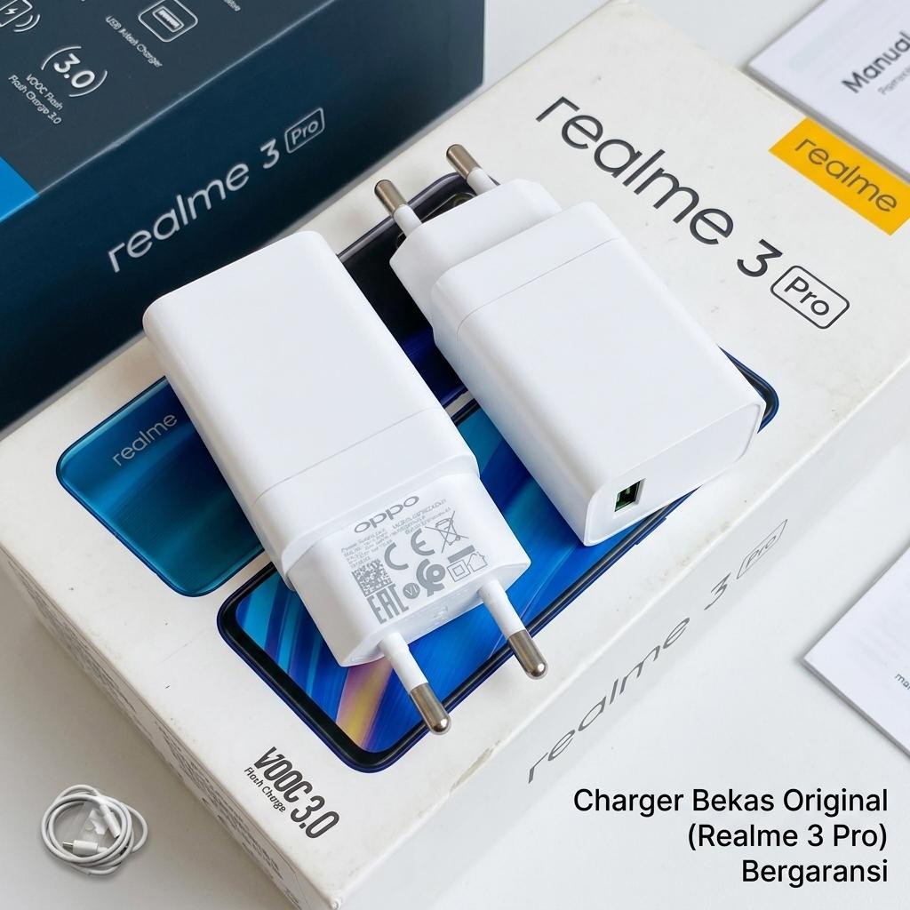 Kepala Cas OPPO AK779GB Bekas Original 5V 4A Untuk Realme 3 Pro