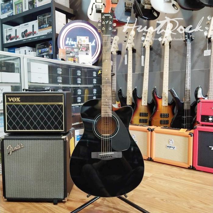 gitar akustik yamaha FS100 black original
