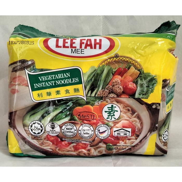 Lee Fah Mee / Mie Vegetarian / Mie Instan Malaysia / Mi Vegetarian Tbk