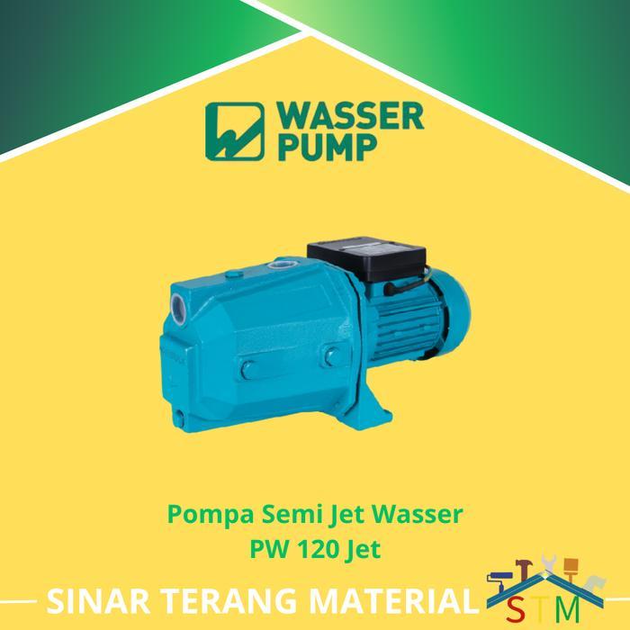 Pompa Air Wasser PW-120 Jet Non Otomatis / Pompa Air Semi Jet