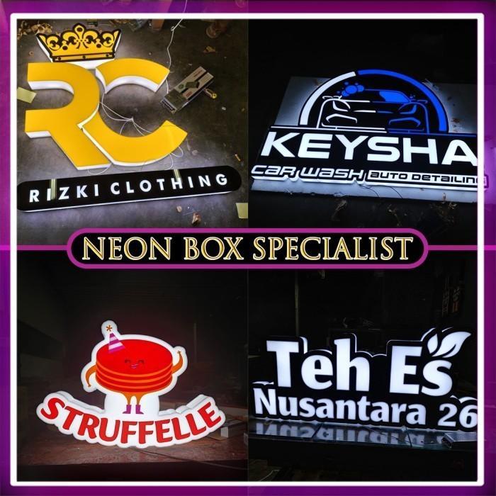 Neon Box Signage Custom By Cakra
