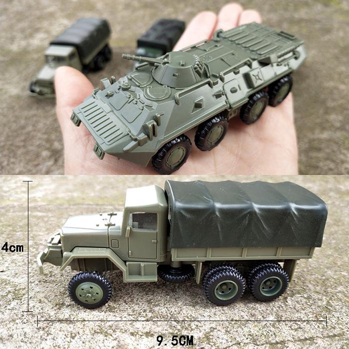Model Rakit 4D U.S. M35 Truck 1/72 Mainan Military Truk M35 Ww2 Terlaris