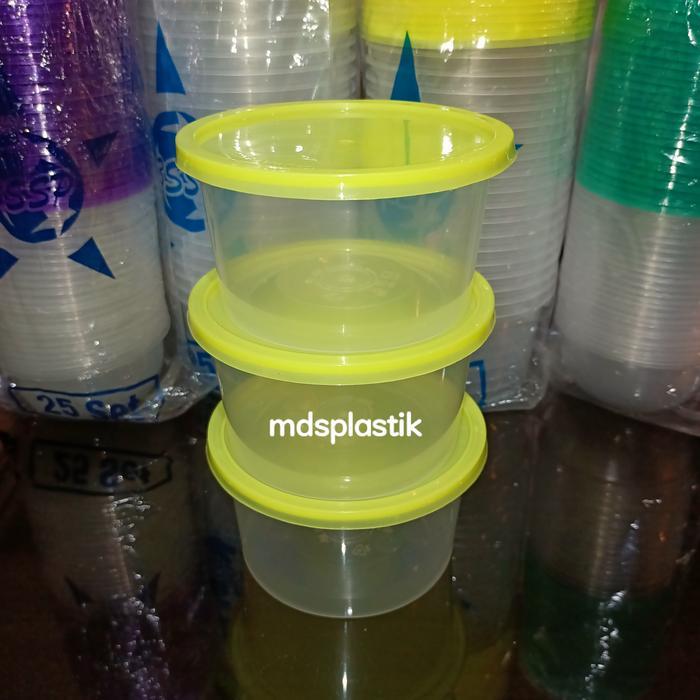 Thinwall Cup Plastik 450 Ml Warna / Cup Puding Dessert