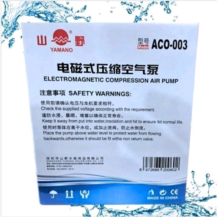 YAMANO ACO 003 Promo murah airpump aerator udara kolam Bioflok