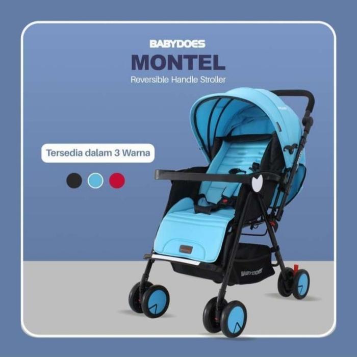 Stroller Babydoes Montel Reversible Hadap Ibu