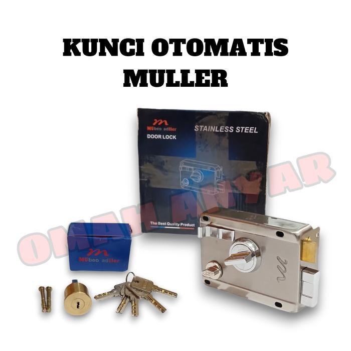 Kunci Pintu Besi Otomatis Kunci Gerbang Muller