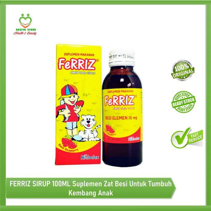 FERRIZ SIRUP 100ML SUPLEMEN ZAT BESI UNTUK ANAK